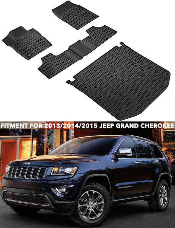Copy of Floor mat for Jeep Grand Cherokee 2013-2015 All Weather Guard Floor & Cargo TPE Slush Liner Mats
