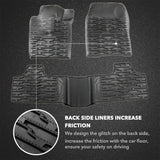 Floor mats for Jeep Grand Cherokee 2013-2015 All Weather Guard Mat 1st & 2nd Row TPE Slush Liners