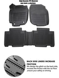 Floor Mats for Toyota RAV4 2013-2018 All Weather Guard 1st and 2nd Row Mat TPE Slush Liners (Non-Hybrid or Electric)