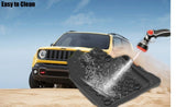 Floor Mats for Jeep Renegade 2015-2019 All Weather Guard 1st and 2nd Row Mat TPE Slush Liners