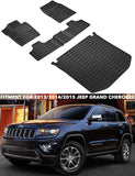 Floor mat for Jeep Grand Cherokee 2013-2015 All Weather Guard Floor & Cargo TPE Slush Liner Mats